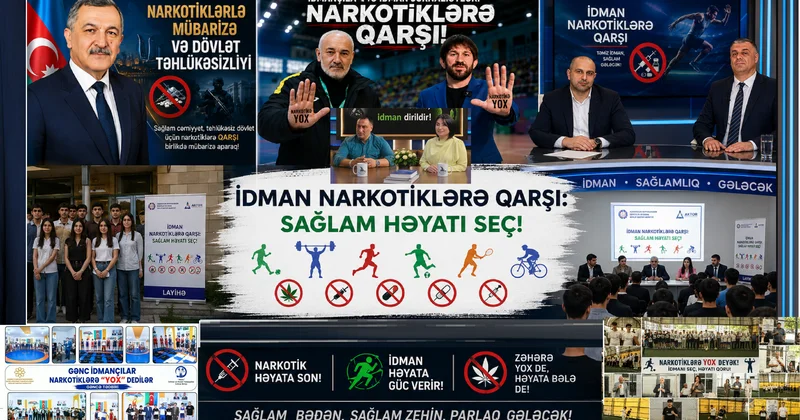 “İdman narkotiklərə qarşı: sağlam həyatı seç!” layihəsi uğurla başa çatıb
