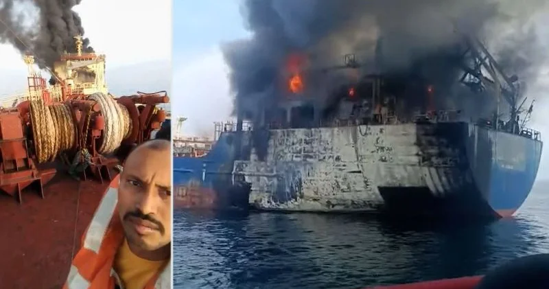 Son dəqiqə! Hörmüzdə tanker vuruldu Gərginlik artır