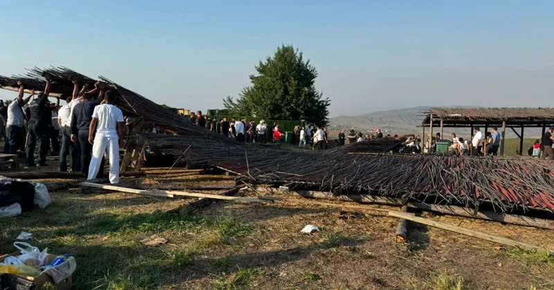 Milli Yaylaq Festivalında kamp uçdu