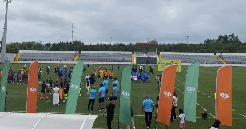 “Ulduz Cup” beynəlxalq futbol turnirinin açılış mərasimi keçirilib