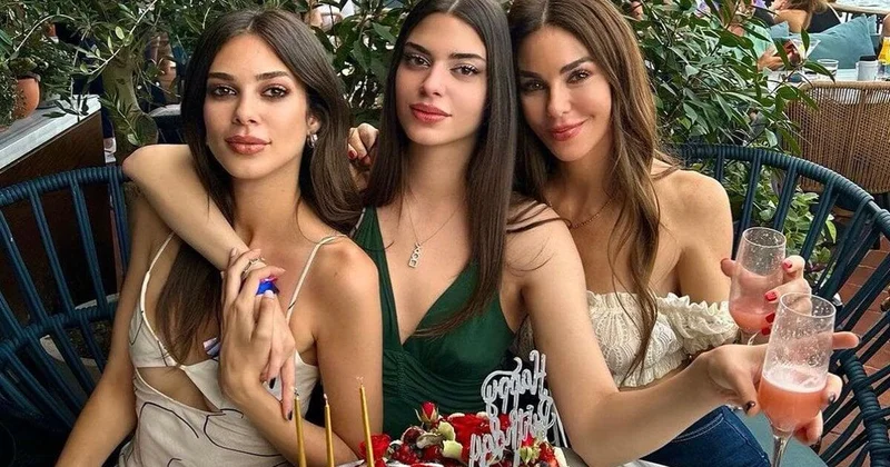 Türkiyəli aktrisanın özündən gözəl qızı SEVGİLİSİ İLƏ FOTO