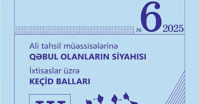 DİM ali məktəblərə keçid ballarını və tələbə siyahısını nəşr etdi
