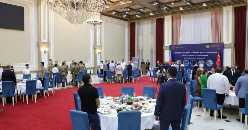 Naxçıvanda şəhid və qazi ailələri üçün ziyafət təşkil olundu FOTO