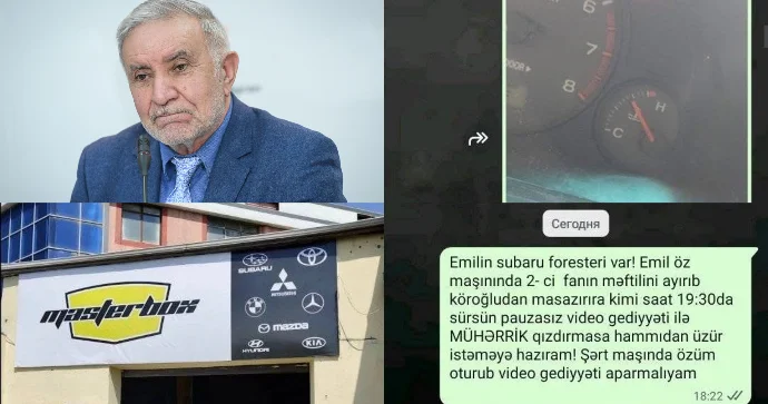 Avtoservisdə müəmmalı hadisə; Radiator və ventilyatorlar yoxa çıxdı FOTO