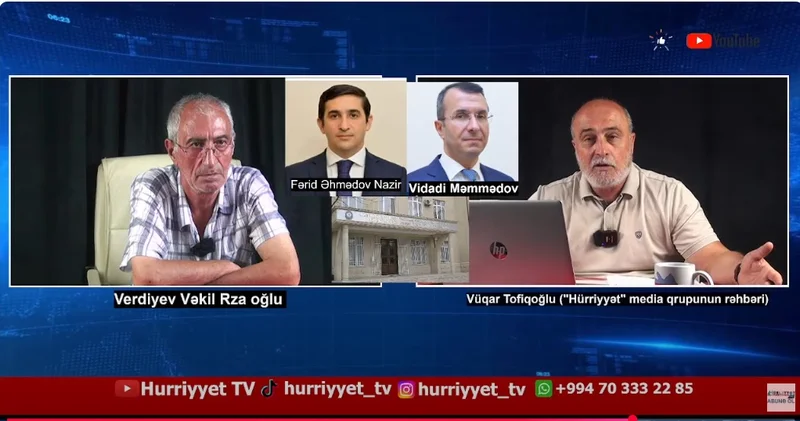 Vüqar Tofiqoğlunun 25.08.2025 ci il saat 16:00 da olan buraxılışı