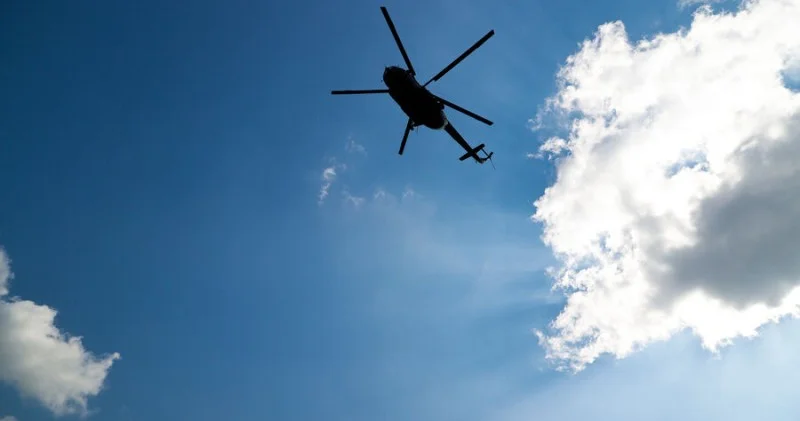 Helikopter qəzaya uğradı