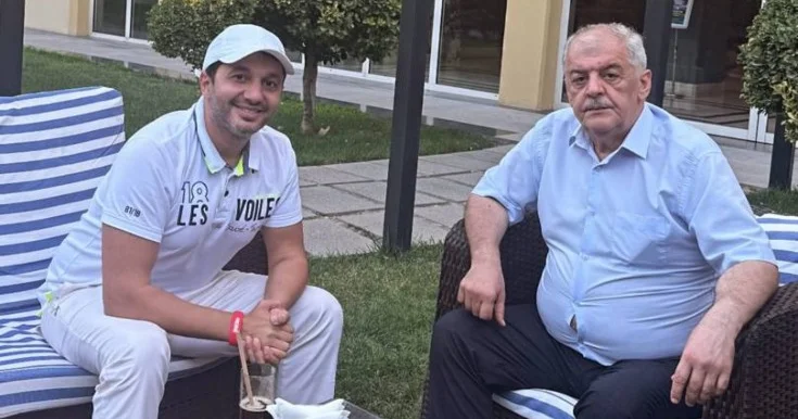 Xəyyam vaqif Gərayzadə ilə bir arada Foto