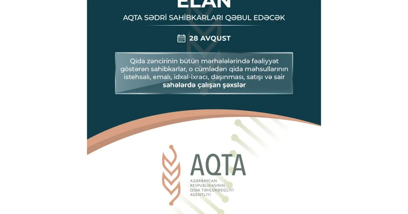 AQTA sədri sahibkarların müraciətlərini dinləyəcək