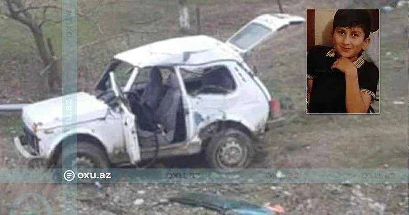 Avtomobil qəzasında komaya düşən yeniyetmə altı ay sonra vəfat etdi