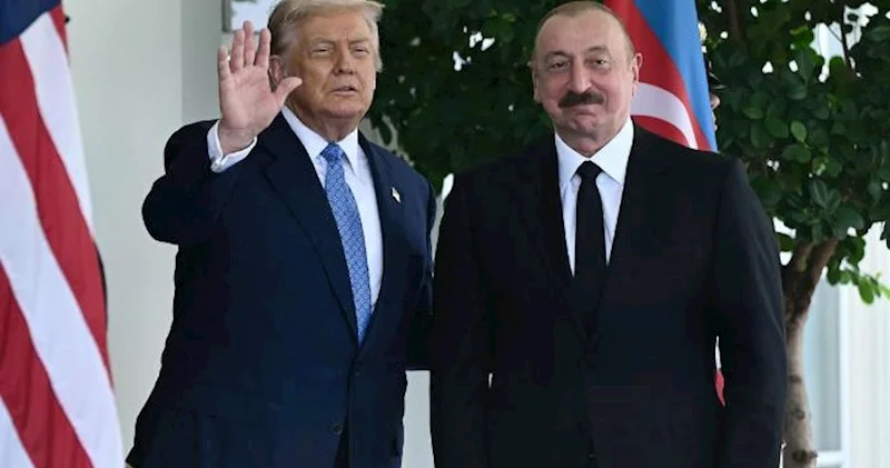 İlham Əliyev Donald Trampa təşəkkür etdi Fotolar