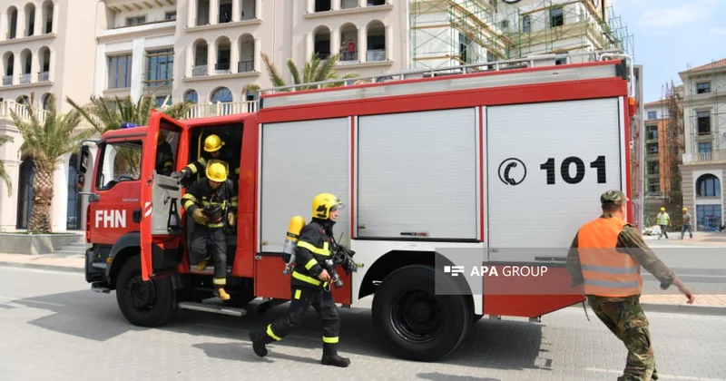 FHN: Ötən həftə 692 yanğına çıxış olub, 57 nəfər xilas edilib VİDEO