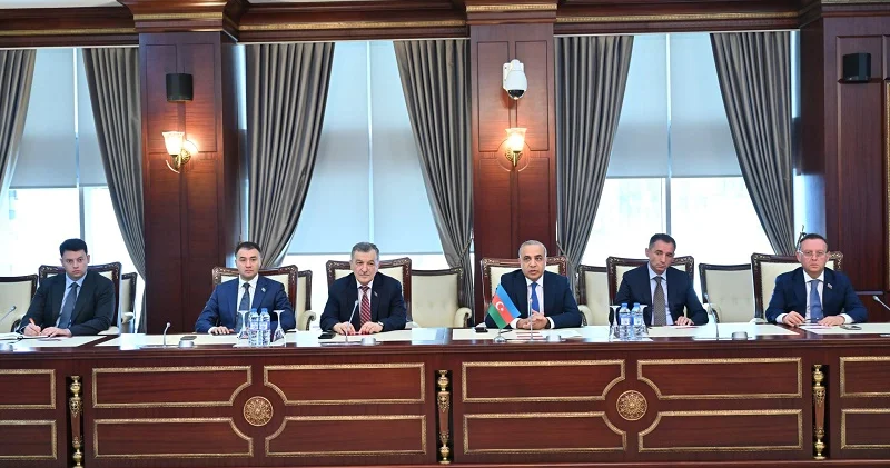 Rumıniyalı deputatlar Milli Məclisdə FOTO