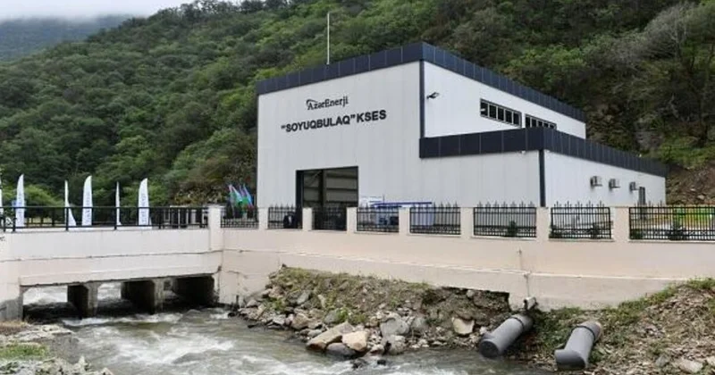 Kəlbəcərdəki “Soyuqbulaq” KSES də istehsal olunan enerjinin həcmi