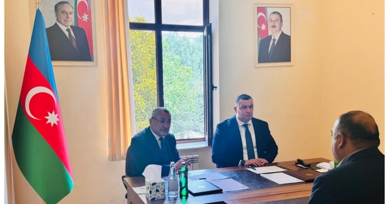 Rövşən Rzayev Daşkəsəndə vətəndaşları qəbul edib FOTOLAR
