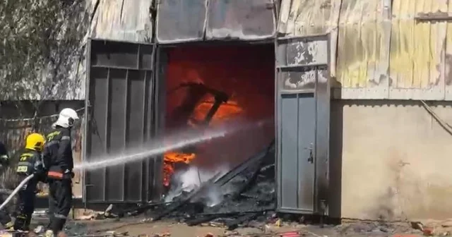 Yanğın tam söndürüldü FHN məlumat yaydı