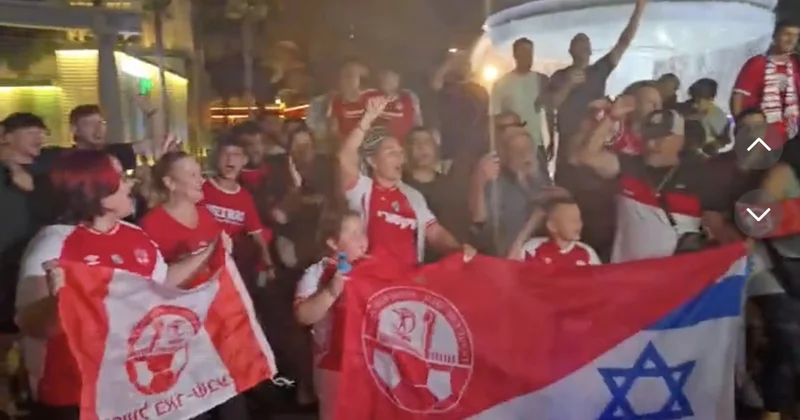 Polis israilli azarkeşlərin Bakıda asayişi pozmasına imkan verməyib