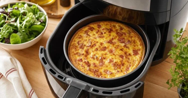 Airfryer də 30 dəqiqəyə piroq hazırlamaq mümkündür