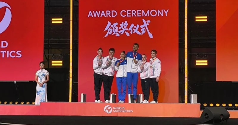 Azərbaycan gimnastları Dünya Kubokunda qızıl medal qazandı
