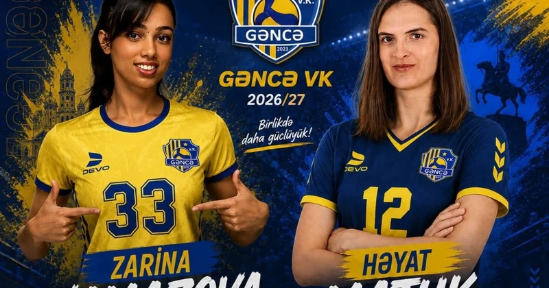 “Gəncə” iki voleybolçu ilə müqavilə bağlayıb