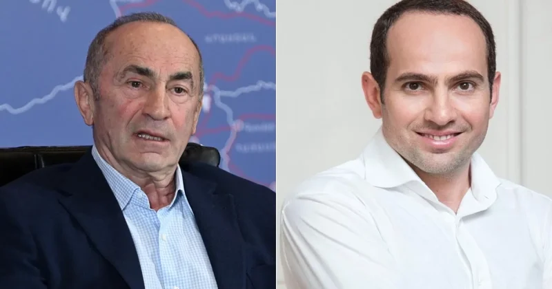 Robert Köçəryan və oğlu tutulub YENİLƏNİB 2