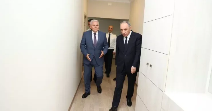Şəkidə prokurorların xidməti evləri istifadəyə verildi FOTO