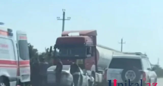Beyləqandakı qəzada sürücü ölüb FOTO