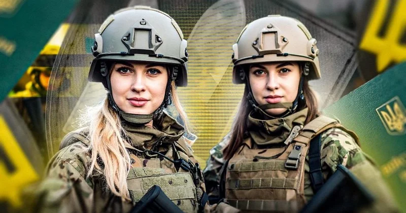 Ukraynada qadınlar da səfərbərliyə cəlb olunur? FOTO/VİDEO