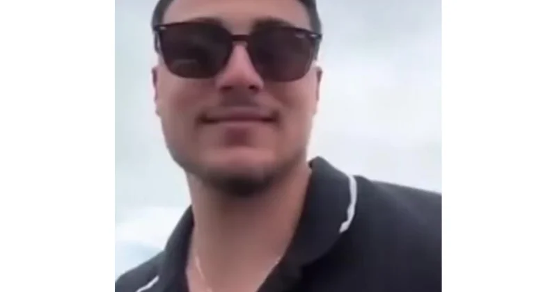 Məzuniyyət xəbərini anasına çatdırmaq üçün məzarına getdi Kövrəldən görüntülər (Video)