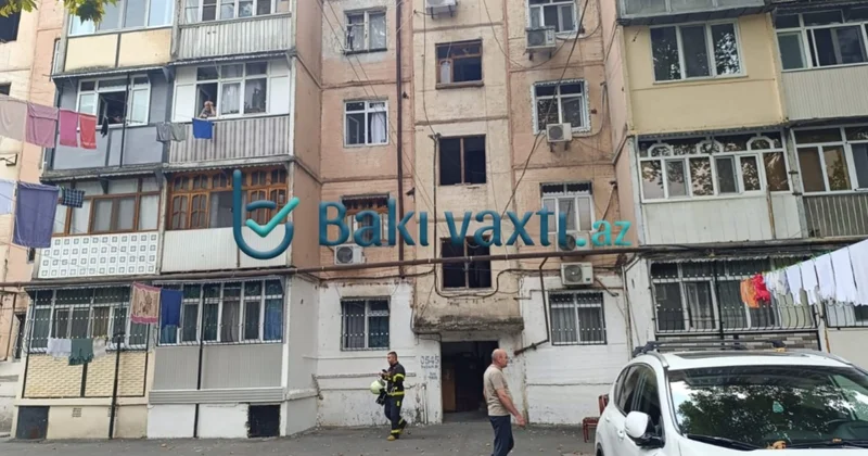 Nənə nəvəsinin qəbul sevincini qeyd edərkən YANĞIN TÖRƏTDİ