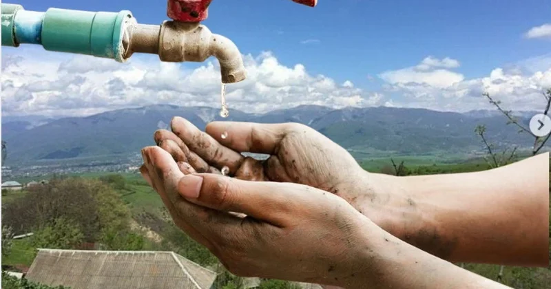 Quşencənin içməli su böhranı ETİRAF OLUNDU: Sakinlər hələ də çıxış yolu gözləyir