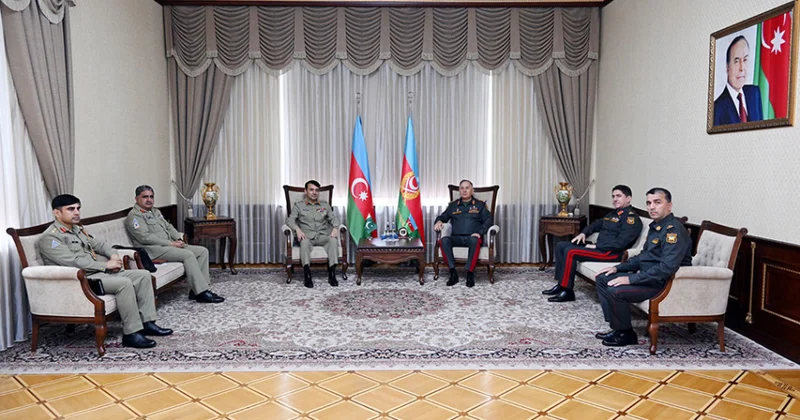 Azərbaycanla Pakistan arasında hərbi əlaqələr barədə fikir mübadiləsi aparılıb