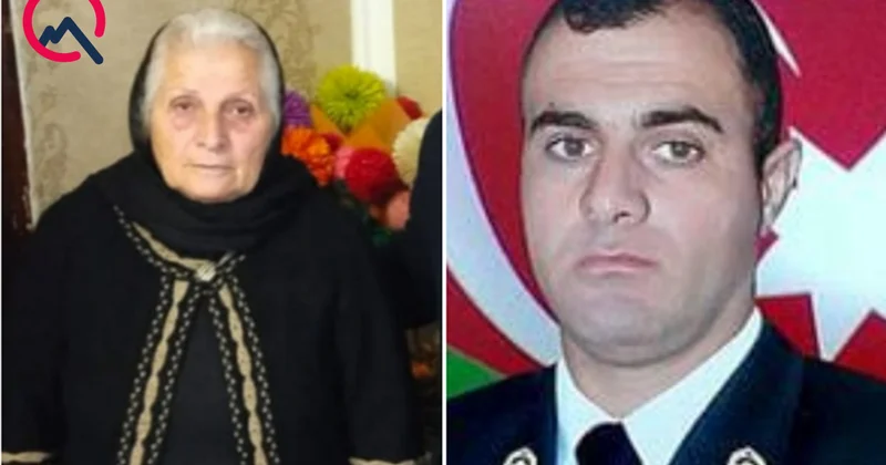 Oğlunun şəhid olduğu gün vəfat etdi Foto