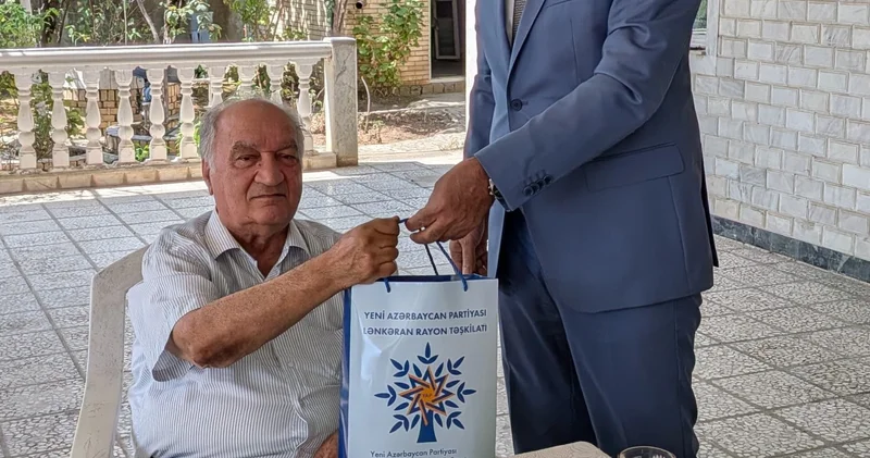 YAP Lənkəran rayon təşkilatının təşəbbüsü ilə Yaşar Rzayevin 85 illik yubileyi münasibətilə görüş keçirilib