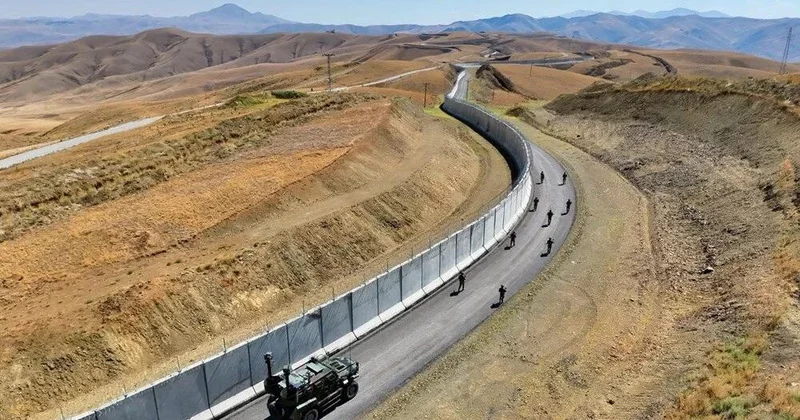 İran sərhədinə beton baryer: 200 kilometri tamamlandı