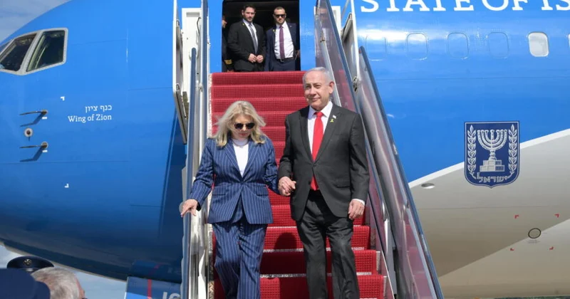 Həbs təhlükəsindən qaçış: Netanyahunun təyyarəsi izləmədən yayınaraq uçdu