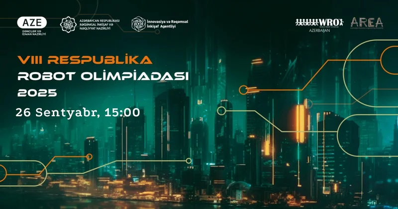 Dünya Robot Olimpiadası 2025 in Azərbaycan finalı başlayır