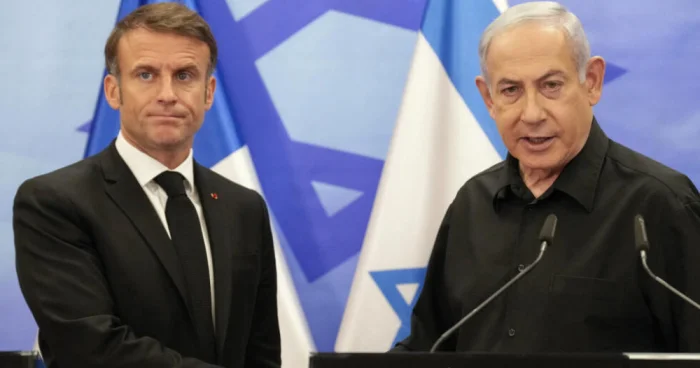 Netanyahu Fransa səmasından yan keçib