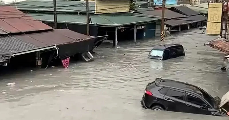 “Raqasa” super tayfunu Asiyada onlarla insanın həyatına son qoyub və Çinin cənubuna yaxınlaşır