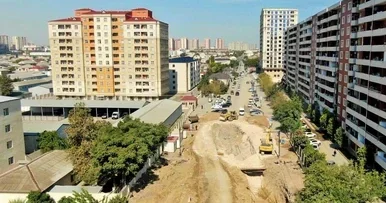 Дорога, которая разгрузит сразу два главных проспекта Баку, готова на треть Minval Politika