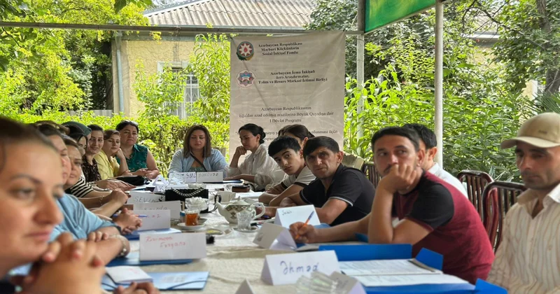 Ötən ay keçmiş məcburi köçkünlərin yeni yaşayış şəraitinə adaptasiyası ilə bağlı 61 tədbir keçirilib