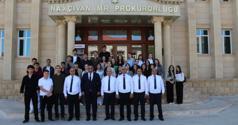 Naxçıvan Muxtar Respublikası Prokurorluğunda Açıq qapı günü keçirilib