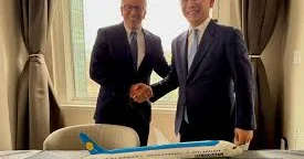 Özbəkistan Hava Yolları 14 Boeing 787 9 Dreamliner və daha səkkiz opsiya alacaq