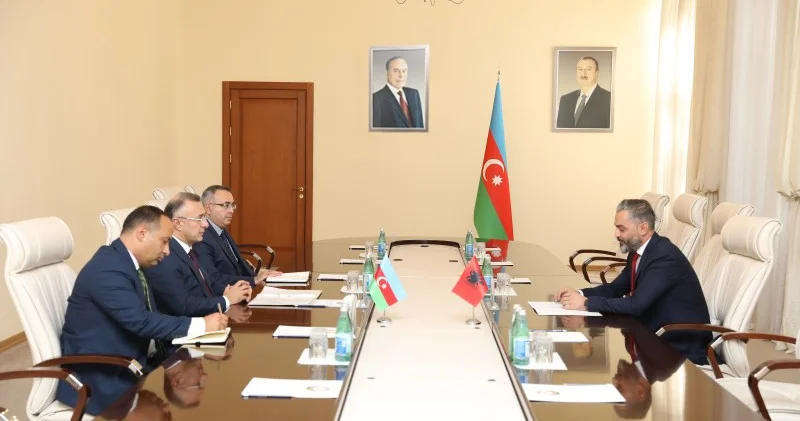 Səhiyyə Nazirliyində Azərbaycan Albaniya əməkdaşlığı müzakirə olundu