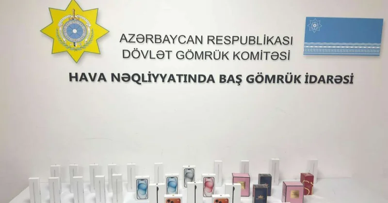 Gömrükdə mobil telefonları sərnişinlərə paylayaraq ölkəyə keçirməyə cəhd aşkarlanıb