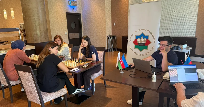 Qadın şahmatçılarımız Avropa çempionatına hazırlaşırlar FOTO