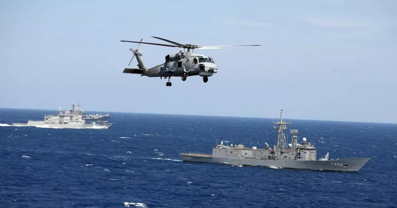Анатолийская группа ВМС Турции участвует в учениях Neptune Strike ВИДЕО