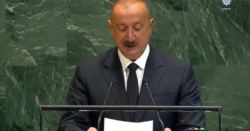 Prezident BMT dən dünyaya səslənir Canlı