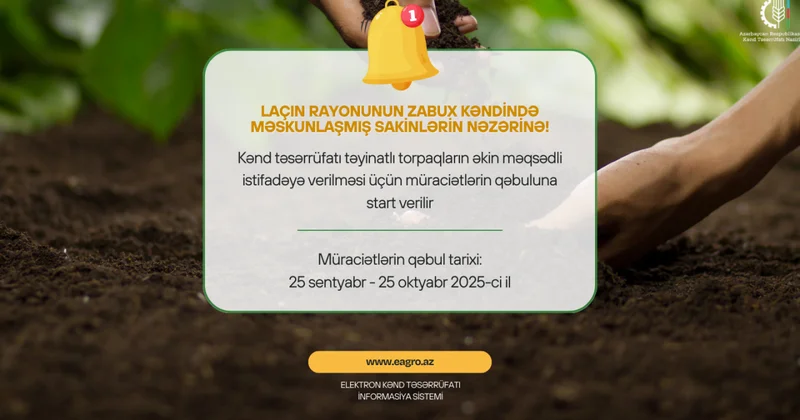 Müraciətlərin qəbuluna başlanılır Zabux sakinlərinin nəzərinə!