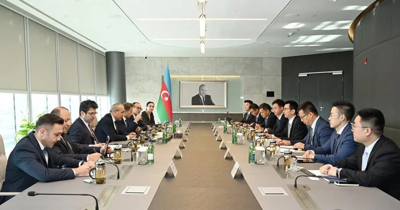 Azərbaycan Çin şirkəti ilə bərpa olunan enerji sahəsinə sərmayə qoyuluşunu müzakirə edib