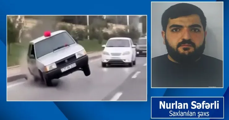 Toy karvanında avtoş luq edib videosunu yaymışdı, həbs olundu